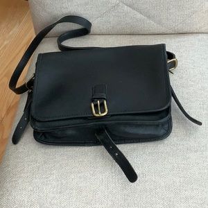Black Leather Coach Purse